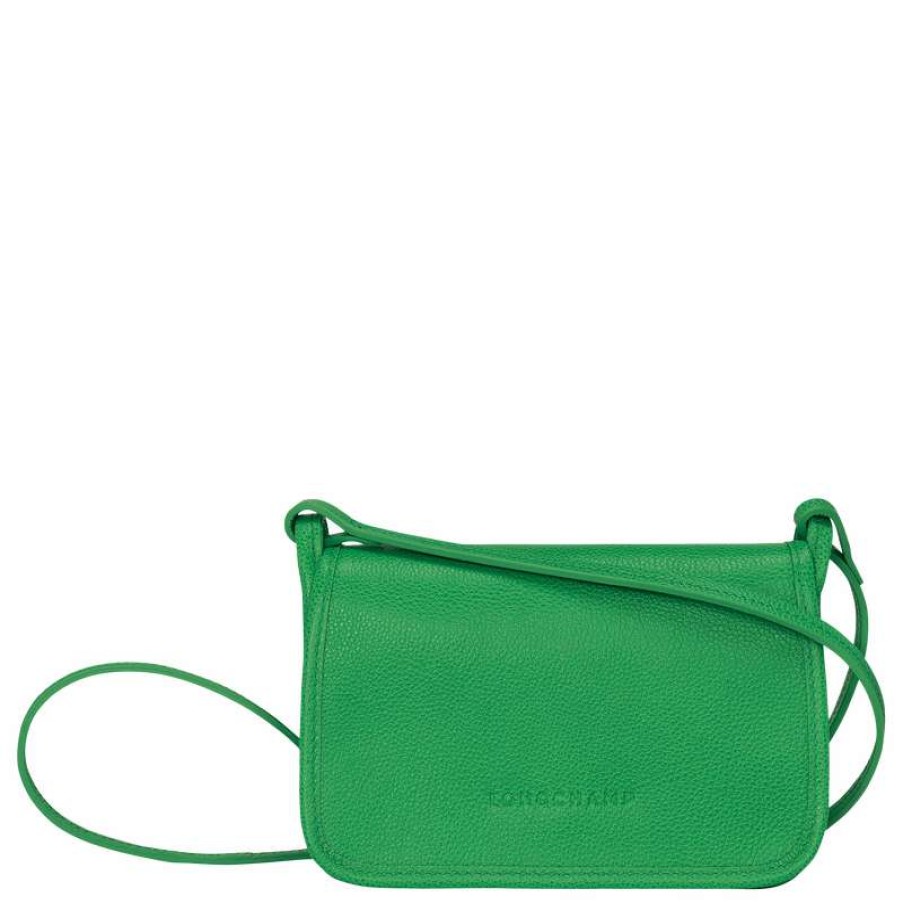 Best Longchamp Le Foulonne Wallet On Chain Lawn Leather