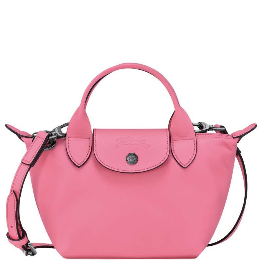 Best Longchamp Le Pliage Xtra Xs Handbag Pink Leather