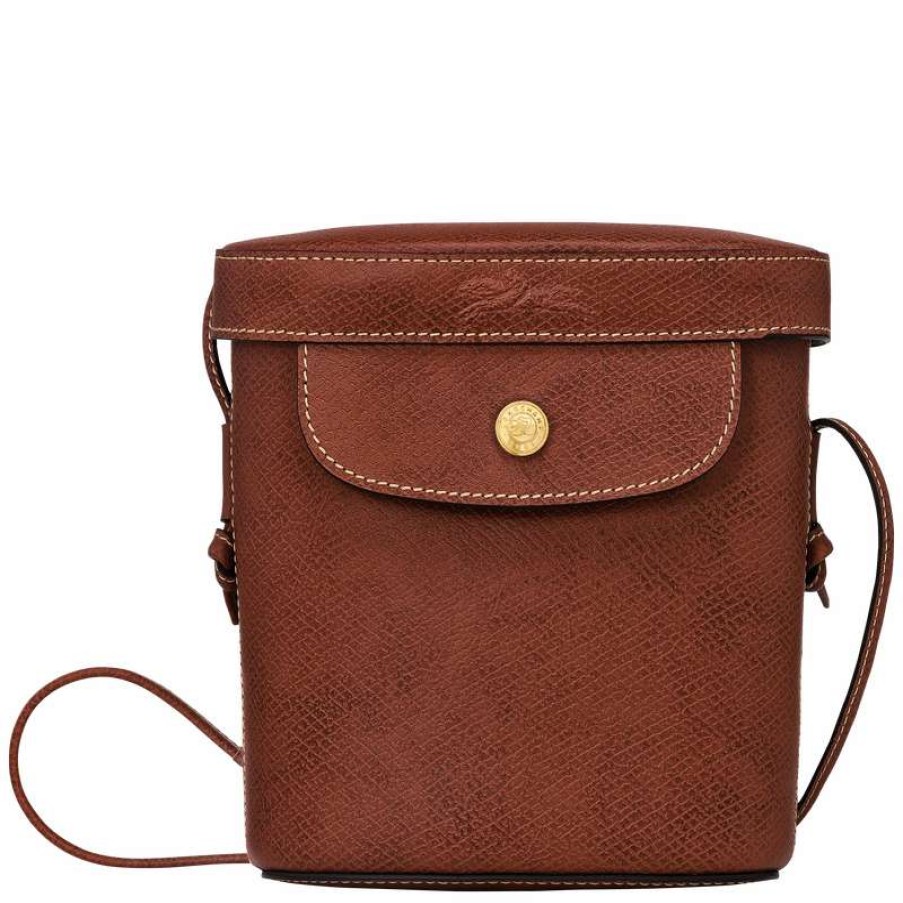 Wholesale Longchamp Epure Xs Crossbody Bag Brown Leather