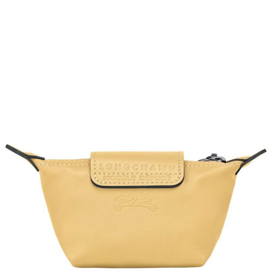 Wholesale Longchamp Le Pliage Xtra Coin Purse Wheat Leather