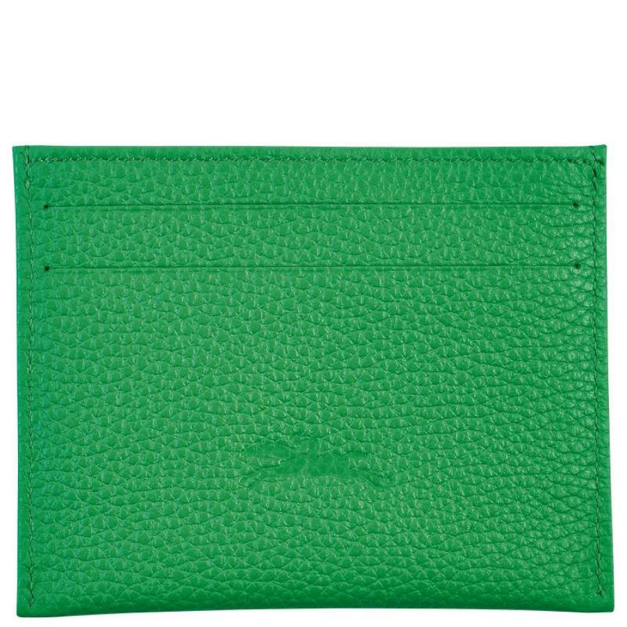 Clearance Longchamp Le Foulonne Cardholder Lawn Leather