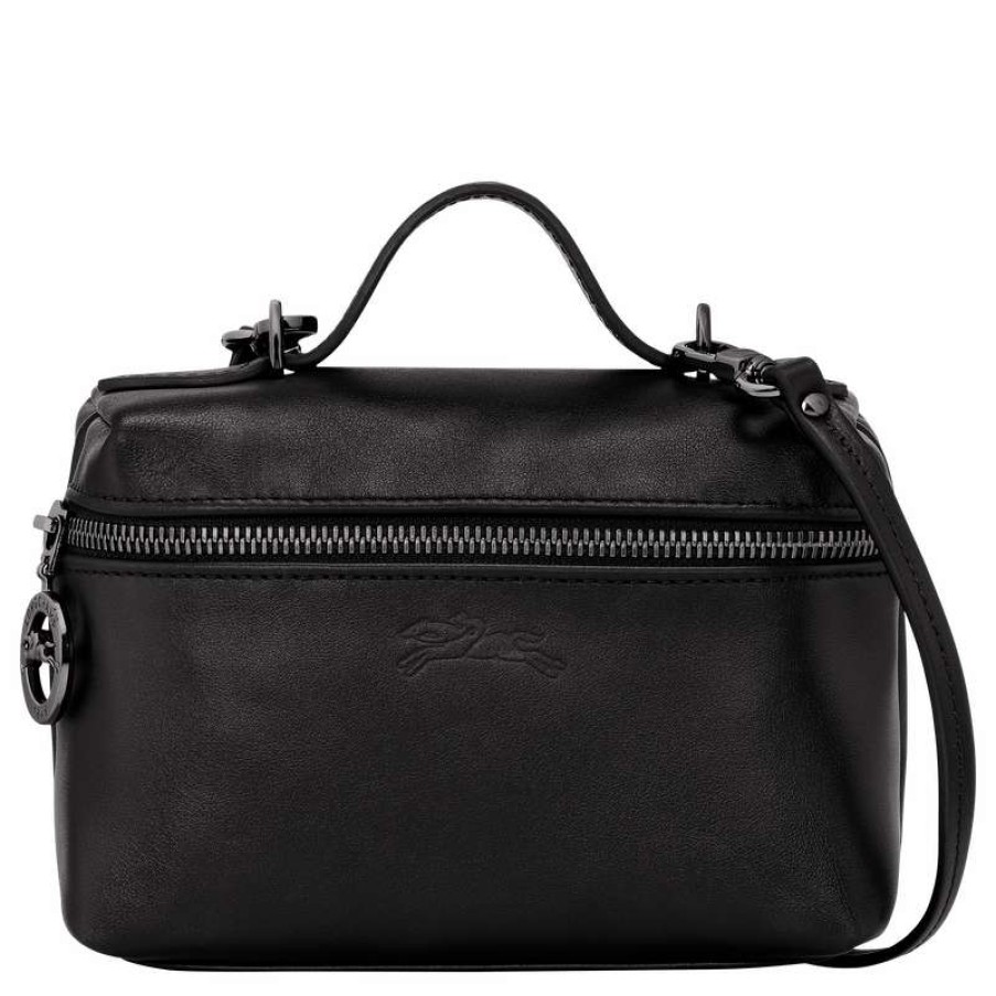 Best Longchamp Le Pliage Xtra Xs Vanity Black Leather