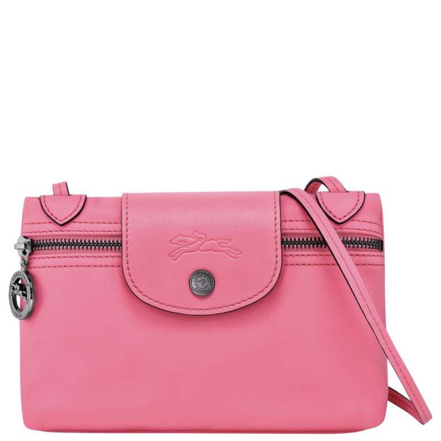 Hot Longchamp Le Pliage Xtra Crossbody Bag Pink Leather