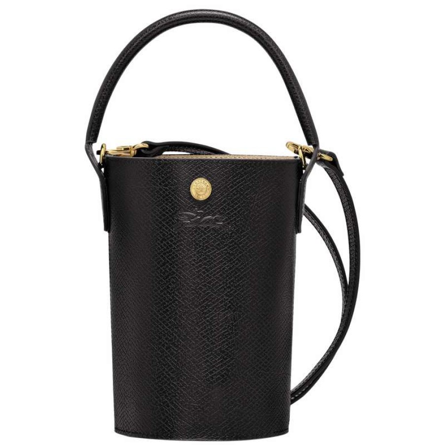 New Longchamp Epure Xs Crossbody Bag Black Leather