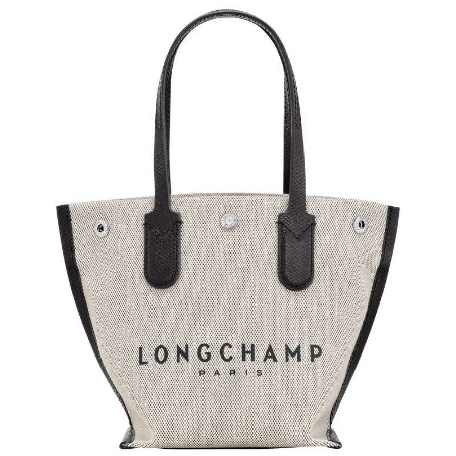 Online Longchamp Essential Xs Tote Bag Ecru Canvas