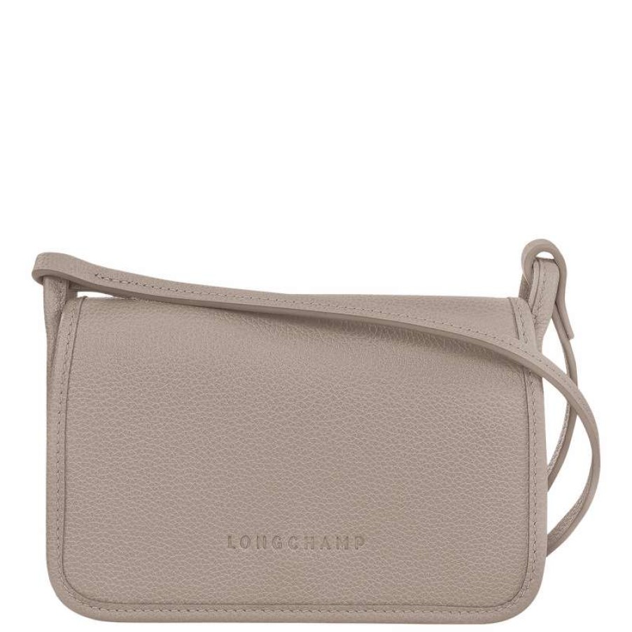 Wholesale Longchamp Le Foulonne Wallet On Chain Turtledove Leather