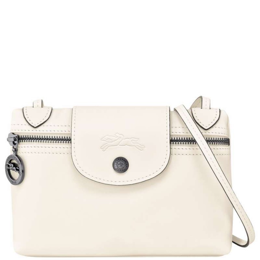 Best Longchamp Le Pliage Xtra Crossbody Bag Ecru Leather