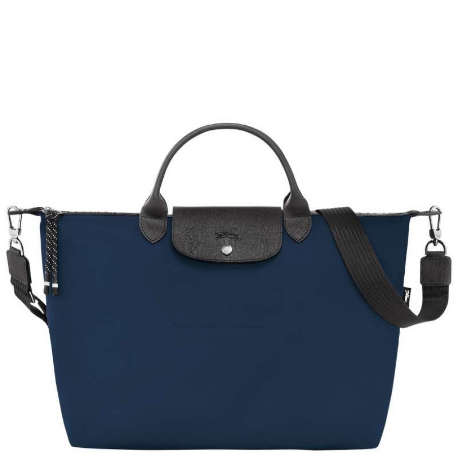 Wholesale Longchamp Le Pliage Energy Xl Handbag Navy Recycled Canvas