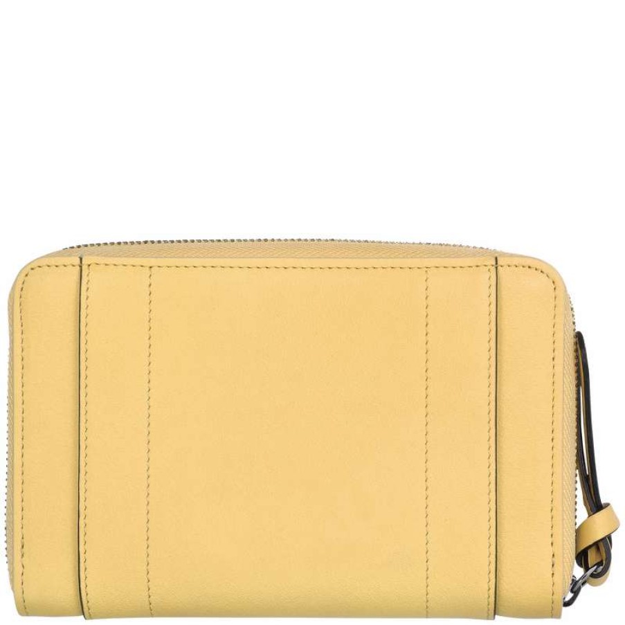 Clearance Longchamp 3D Wallet Wheat Leather