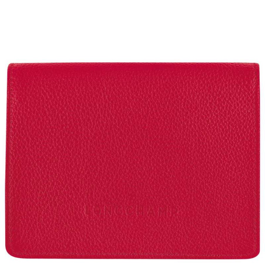 Clearance Longchamp Le Foulonne Wallet Love Leather