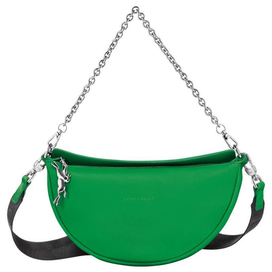 Clearance Longchamp Smile S Crossbody Bag Lawn Leather