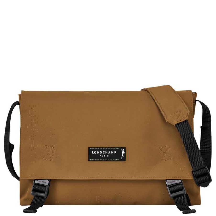 Best Longchamp Le Pliage Energy L Crossbody Bag Tobacco Recycled Canvas