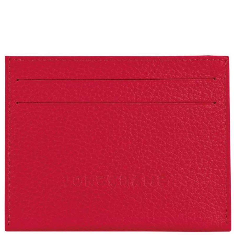 Hot Longchamp Le Foulonne Cardholder Love Leather