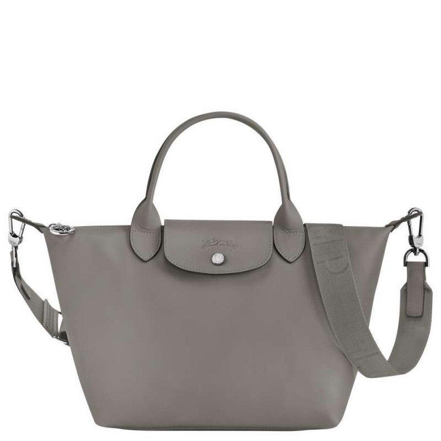 New Longchamp Le Pliage Xtra S Handbag Turtledove Leather