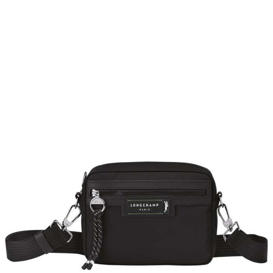 Clearance Longchamp Le Pliage Energy S Camera Bag Black Recycled Canvas