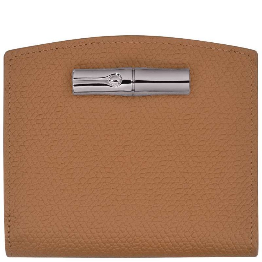 Wholesale Longchamp Roseau Wallet Natural Leather