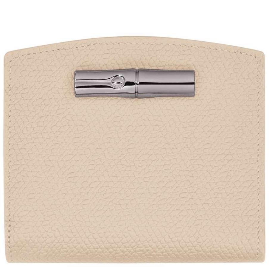 New Longchamp Roseau Wallet Paper Leather