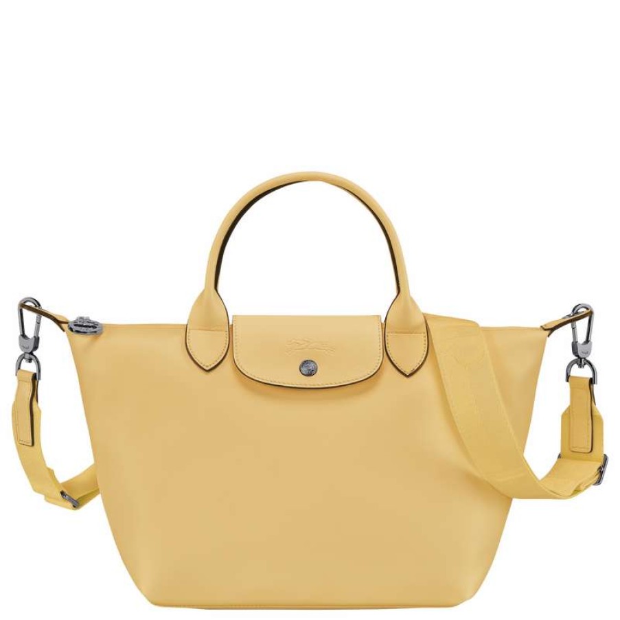 New Longchamp Le Pliage Xtra S Handbag Wheat Leather