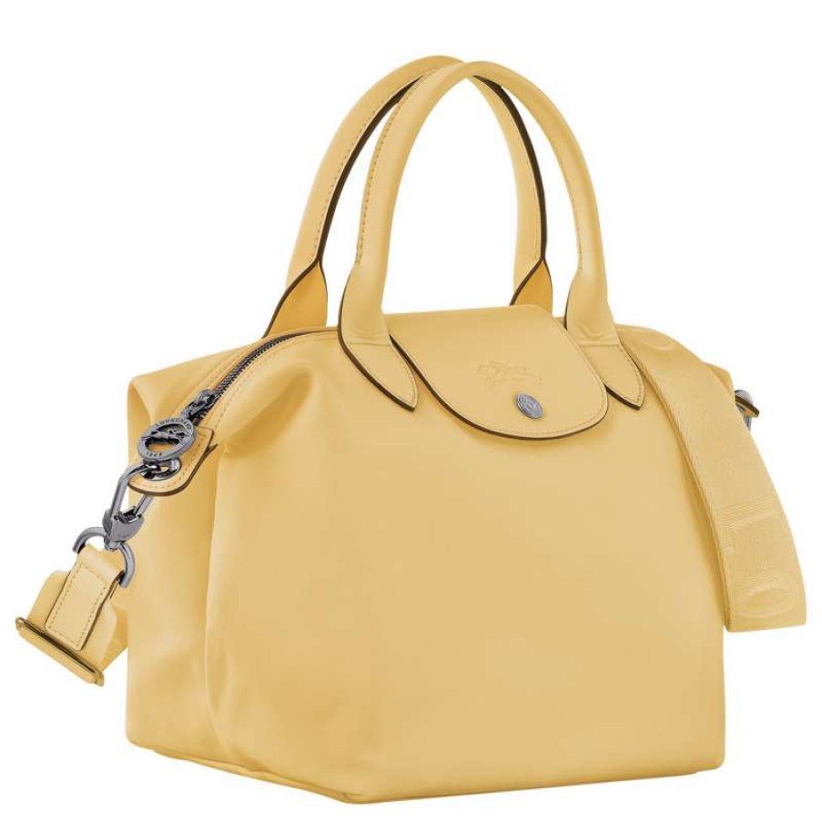 New Longchamp Le Pliage Xtra S Handbag Wheat Leather