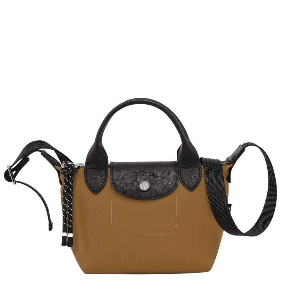 Hot Longchamp Le Pliage Energy Xs Handbag Tobacco Recycled Canvas