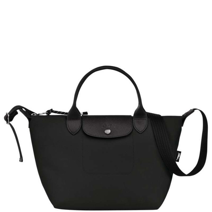 Online Longchamp Le Pliage Energy S Handbag Black Recycled Canvas