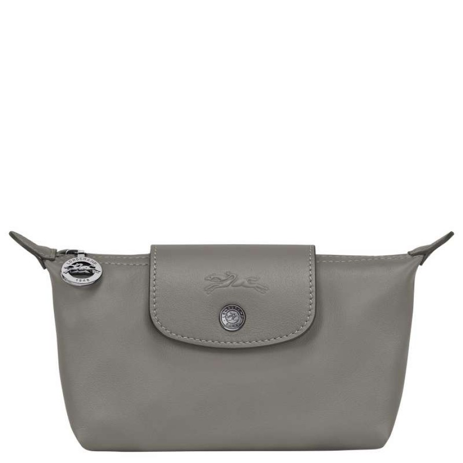 Best Longchamp Le Pliage Xtra Pouch Turtledove Leather