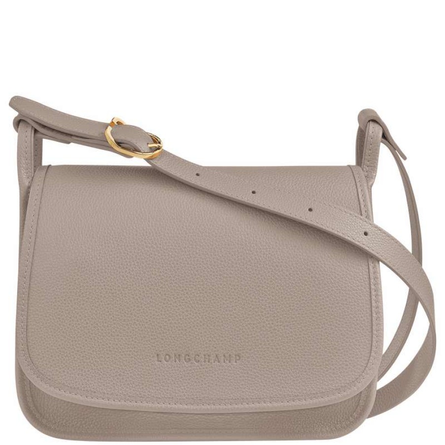 Online Longchamp Le Foulonne S Crossbody Bag Turtledove Leather