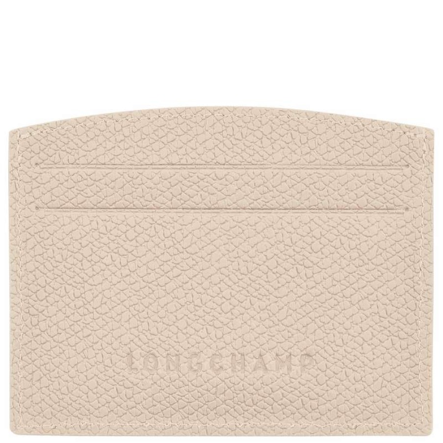 Wholesale Longchamp Roseau Card Holder Paper Leather