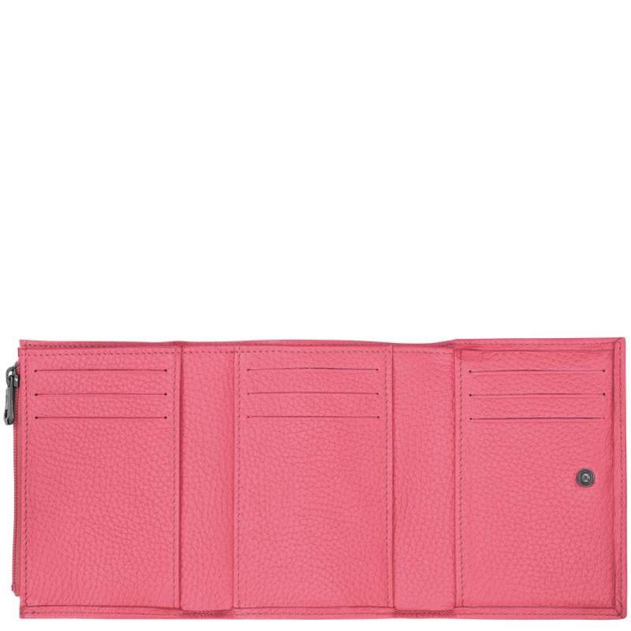 Wholesale Longchamp Roseau Essential Wallet Grenadine Leather