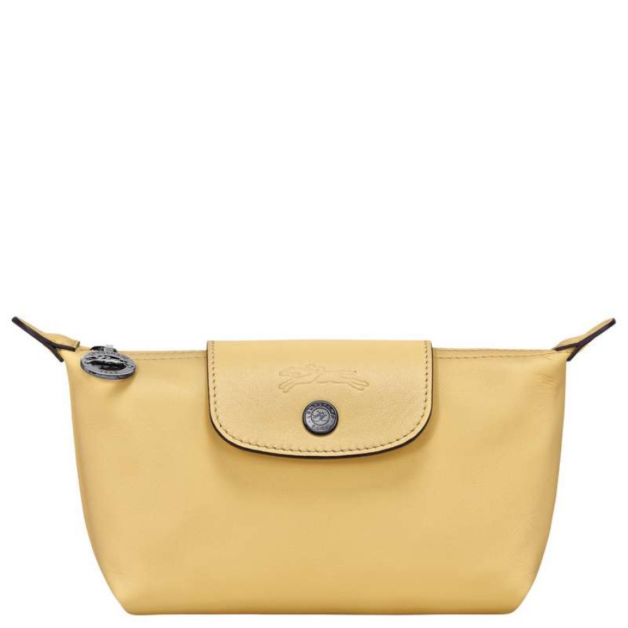 Best Longchamp Le Pliage Xtra Pouch Wheat Leather