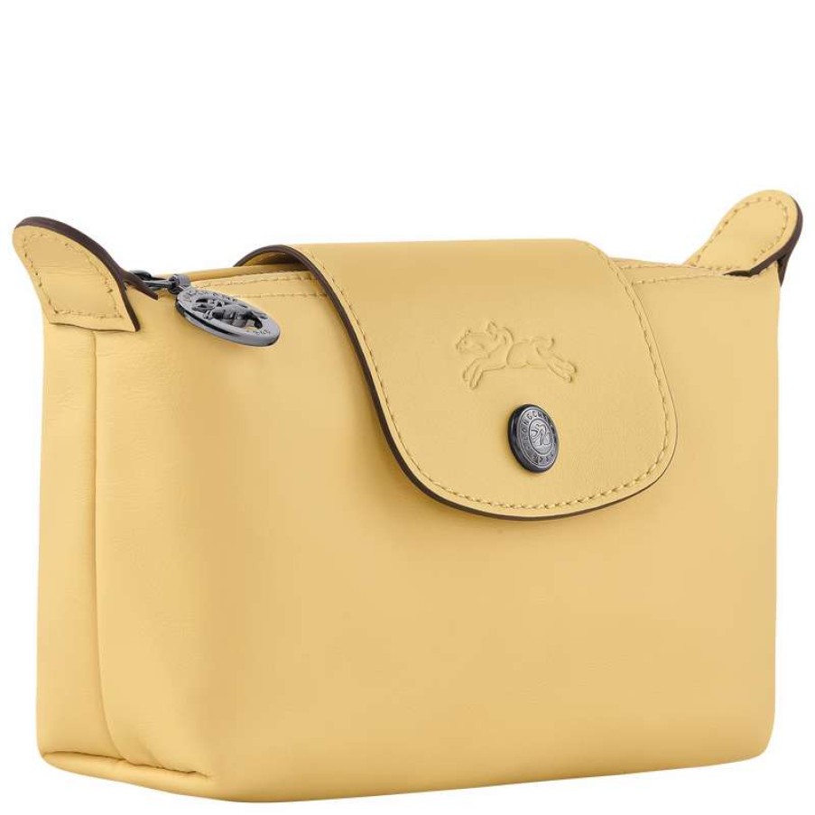 Best Longchamp Le Pliage Xtra Pouch Wheat Leather