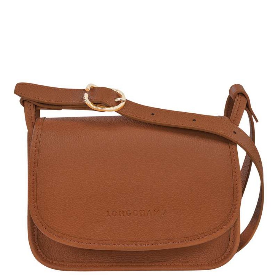 Wholesale Longchamp Le Foulonne Xs Crossbody Bag Caramel Leather