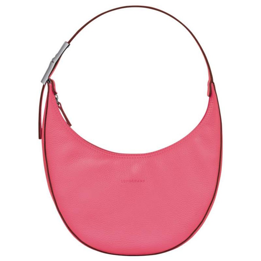 Best Longchamp Roseau Essential M Hobo Bag Grenadine Leather