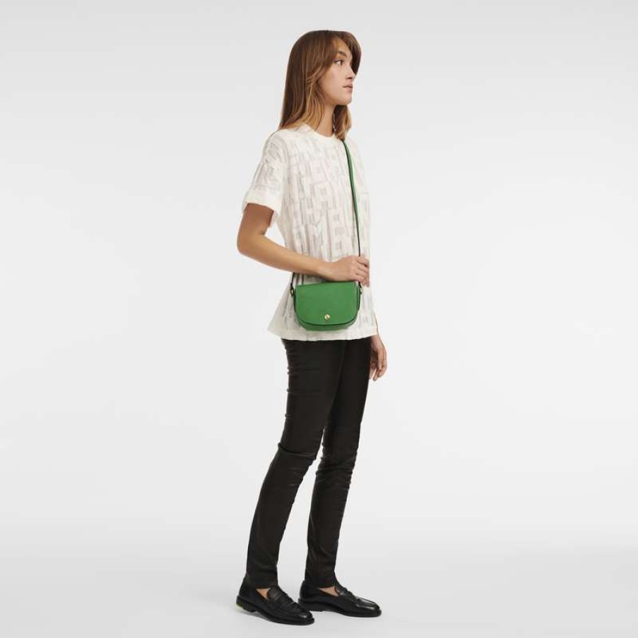 Best Longchamp Epure Xs Crossbody Bag Green Leather