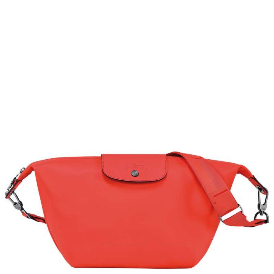 Online Longchamp Le Pliage Xtra S Hobo Bag Orange Leather